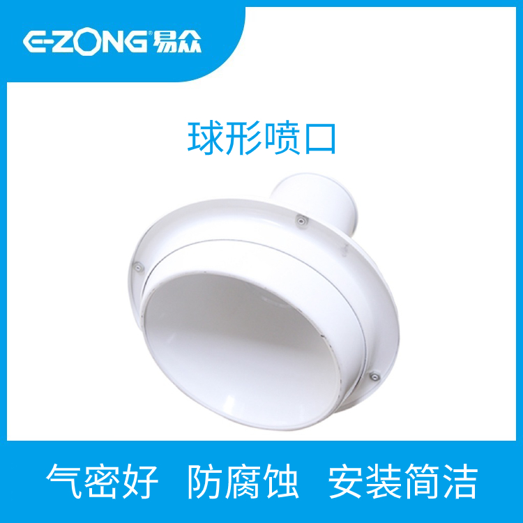 球型喷口